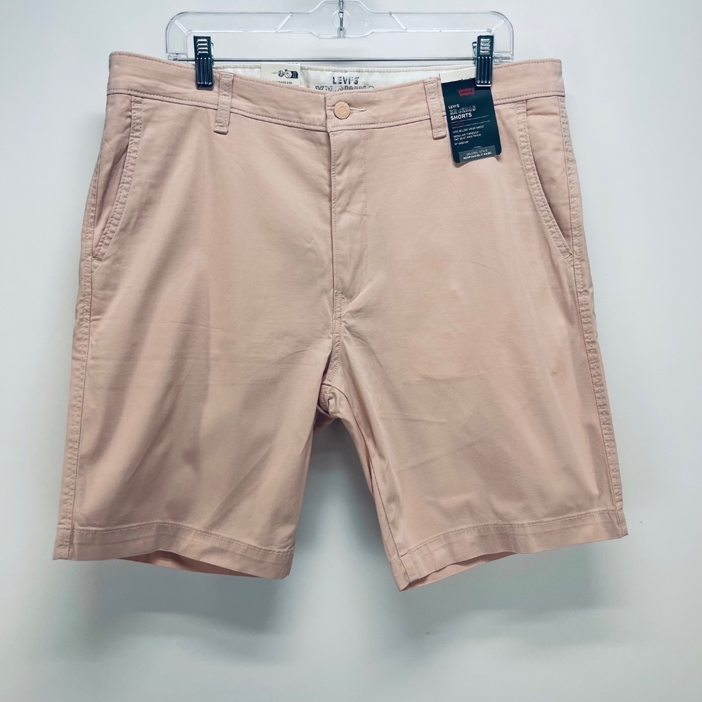Levi’s Men’s XX Chino Short Stretch The Seat And Thing 9” Pink Size 36X9 New